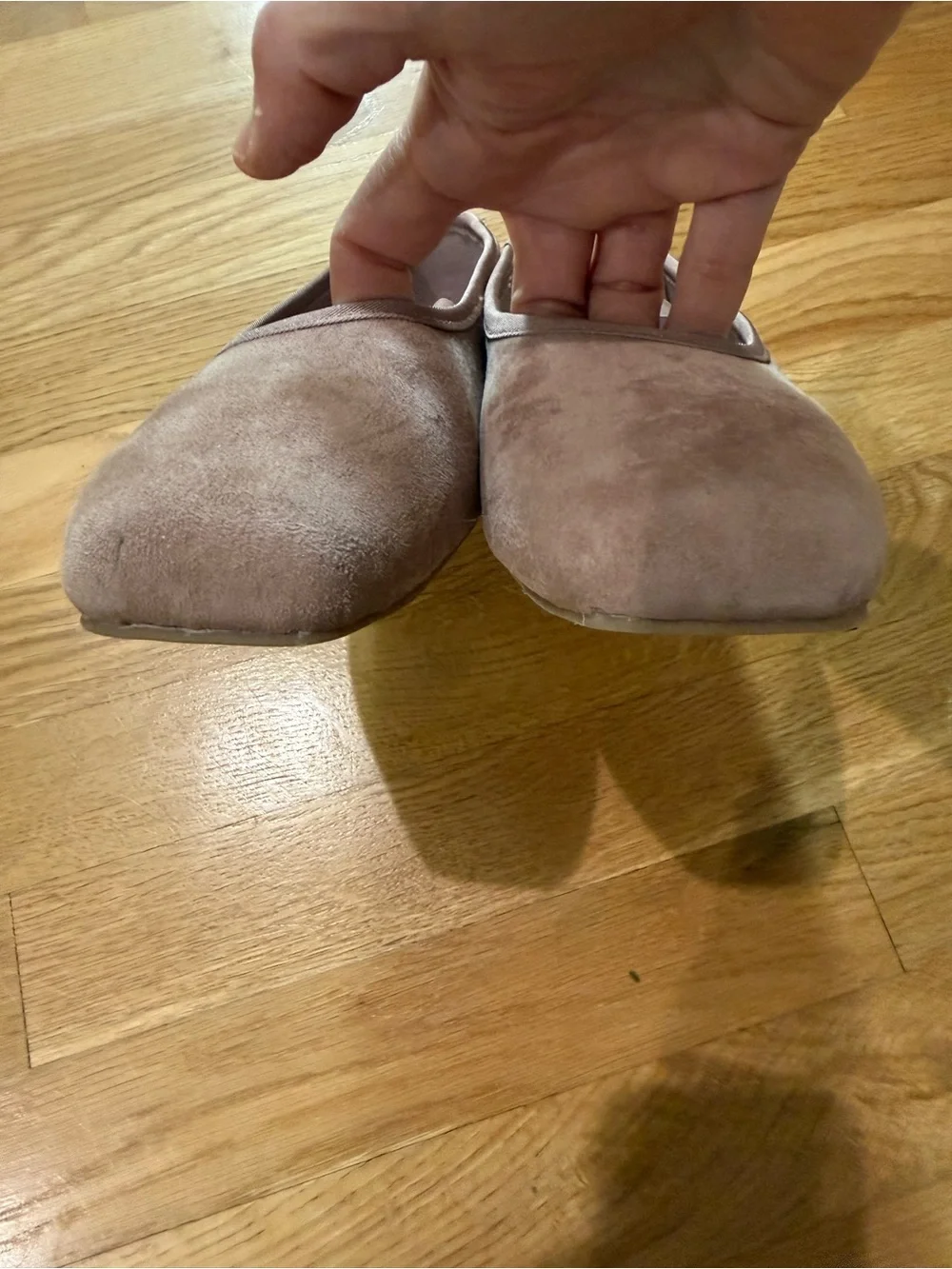Steve Madden Reyna Mary Jane Ballet Flat - pink nude Size 8